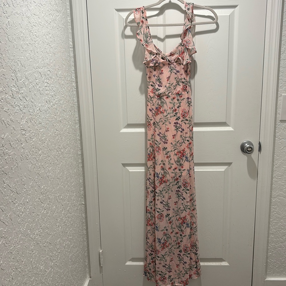 Forever 21 spring Floral maxi dress Sz S